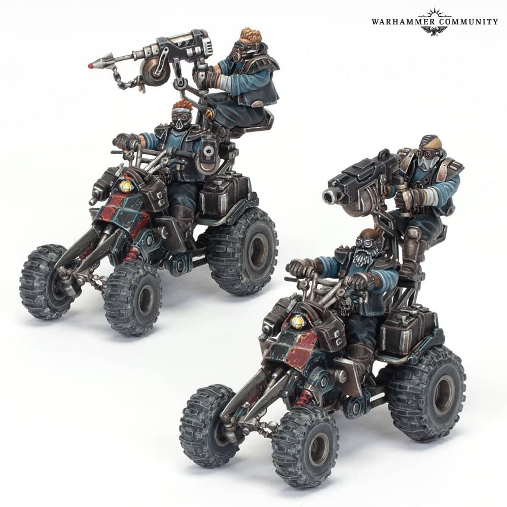 NECROMUNDA: ORLOCK OUTRIDER QUADS