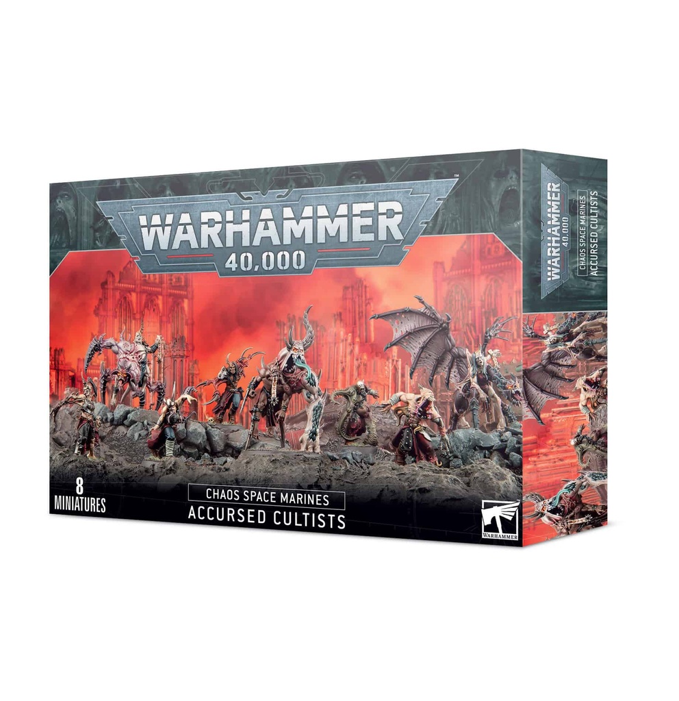 [43-83] Chaos Space Marines: Accursed Cultists