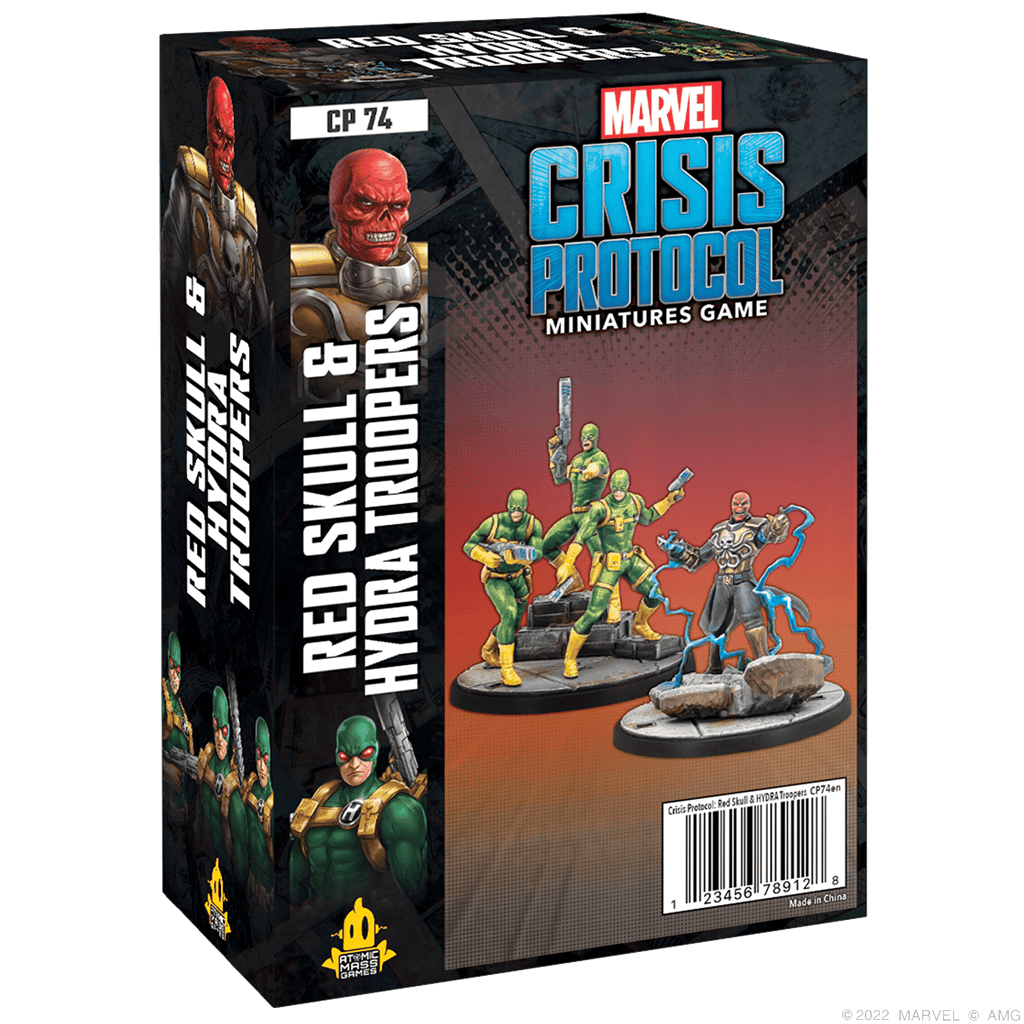 [841333112646] Marvel Crisis Protocol: Red Skull & Hydra troops (EN)