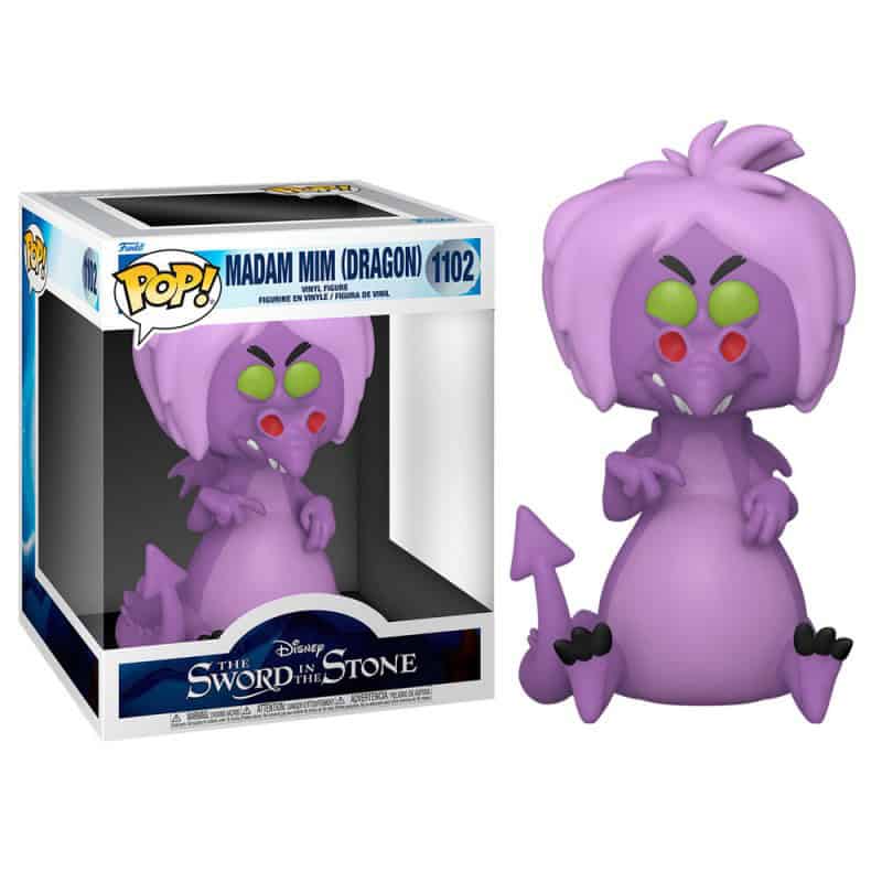Funko POP! Jumbo 1102 Mim As Dragon 6" 15 Cm Disney