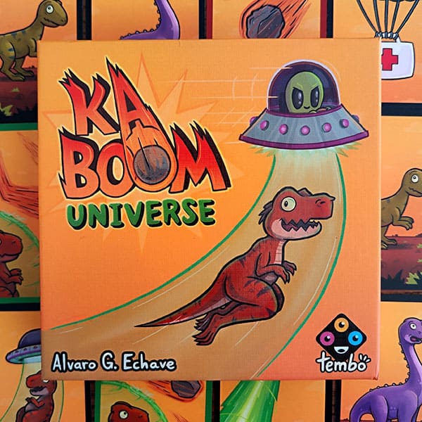 Kaboom Universe: Divertido juego de cartas para toda la familia