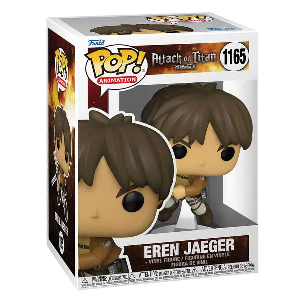 Attack on Titan Figura POP! Animation Vinyl Eren Yeager 9 cm