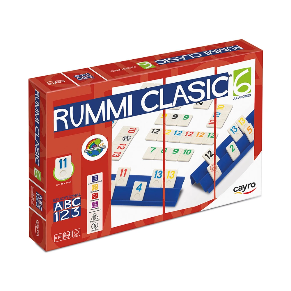[744] Juego Rummiclasic 6 jugadores Grande