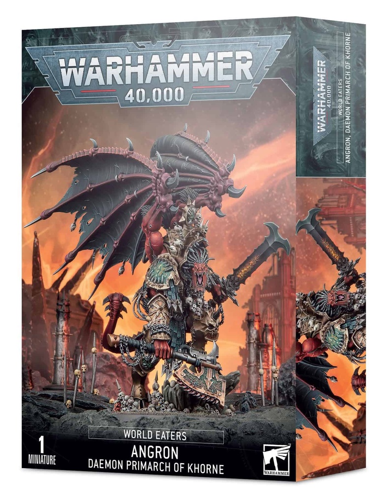Angron Primarca demonio de Khorne