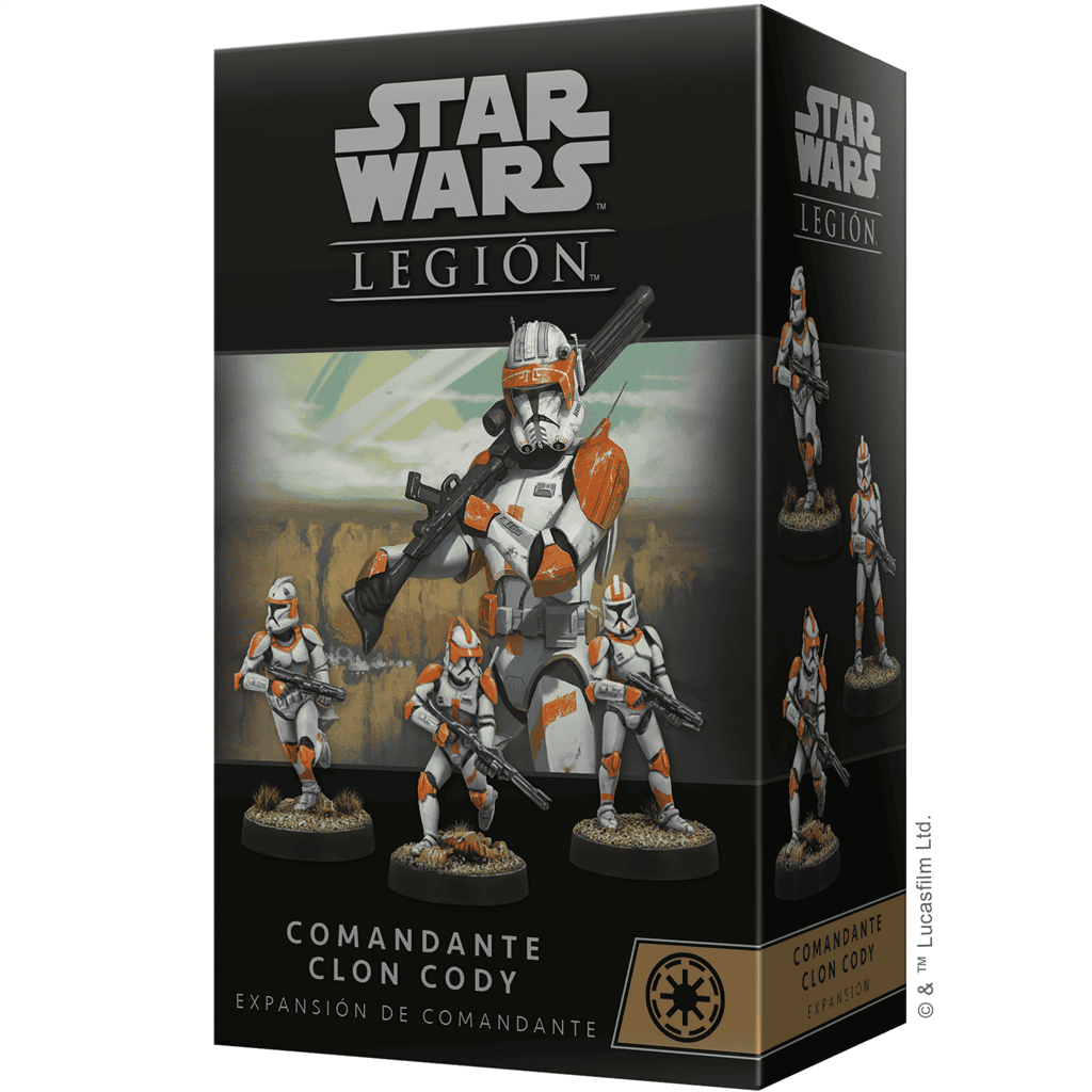 [0841333121341] STAR WARS LEGION - CLONE COMMANDER CODY COMMANDER EXPANSION - ESP