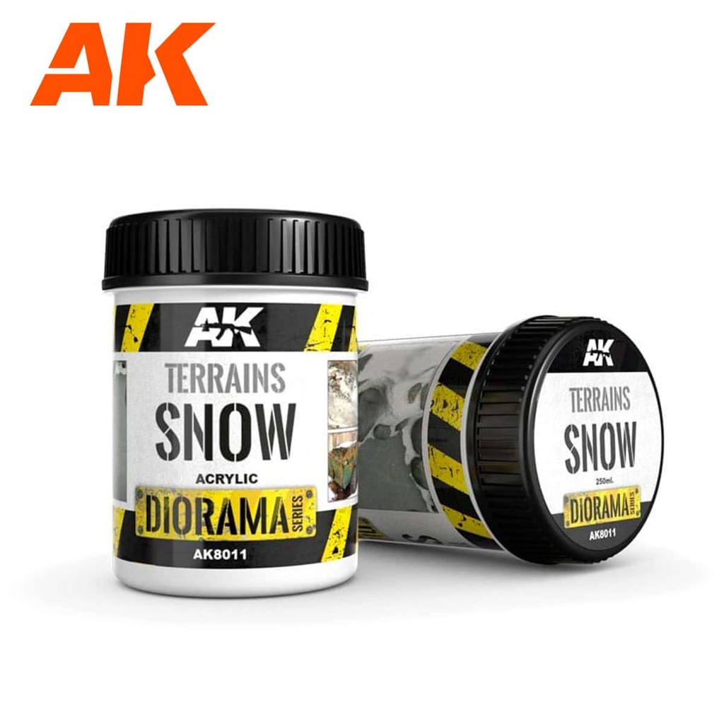 AK8011 TERRAINS SNOW 250ml (Acrylic)