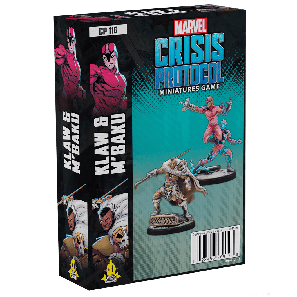 MCP: Klaw and M’Baku (Ingles)