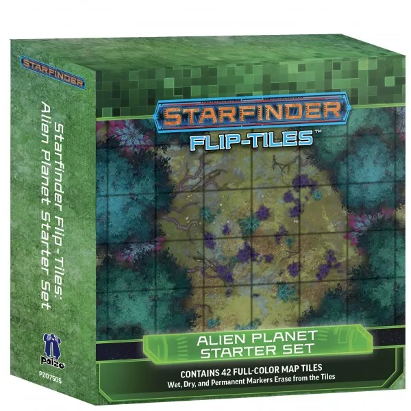 [PZ07505] Starfinder Flip-Tiles: Alien Planet Starter Set