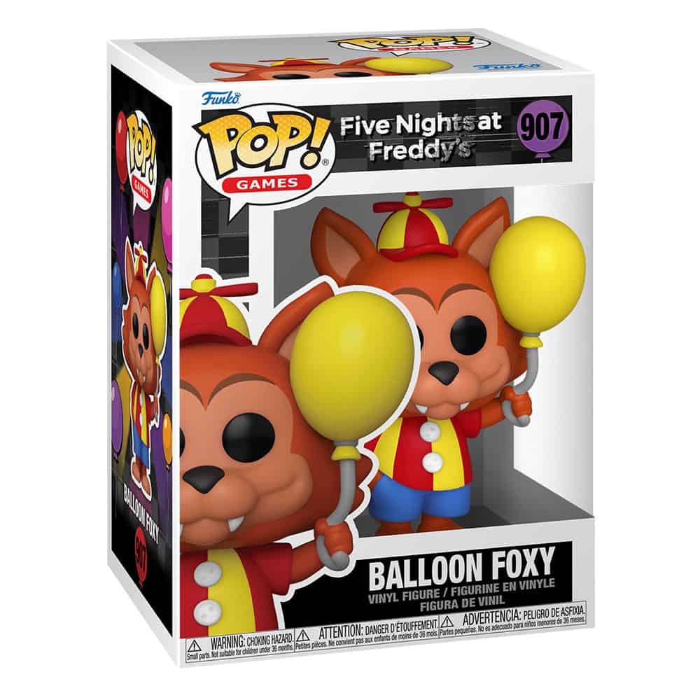 Funko POP!Five Nights at Freddy's Security Breach 907 Games Vinyl Balloon Foxy 9 cm