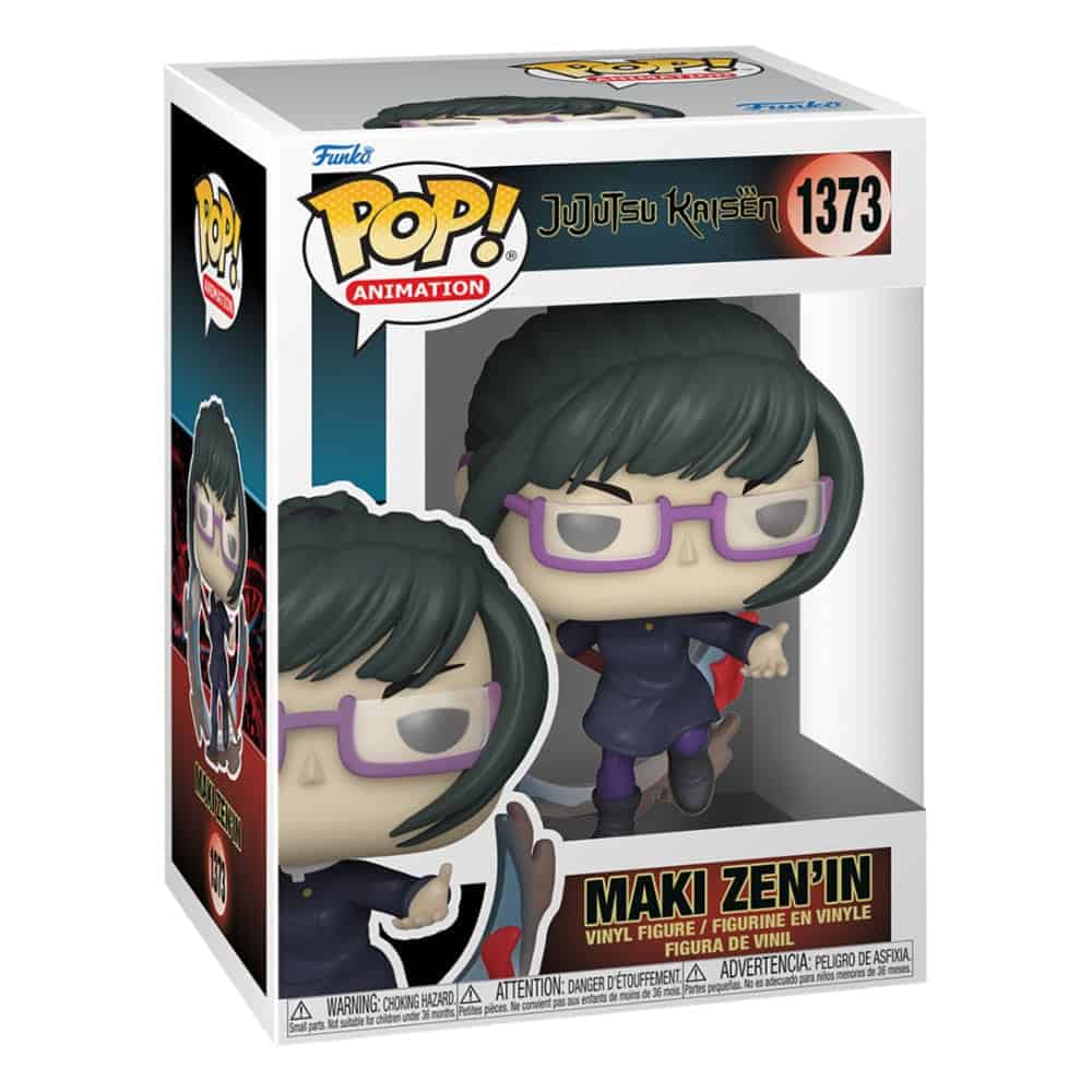 Jujutsu Kaisen Figura POP! Animation Vinyl Maki Zenin 9 cm
