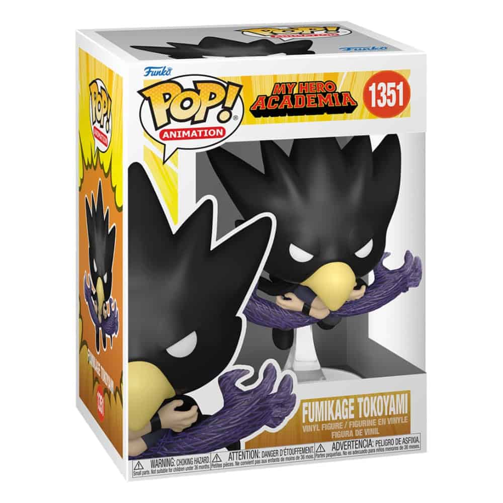 My Hero Academia Figura POP! Animation Vinyl Tokoyami (FA) 9 cm