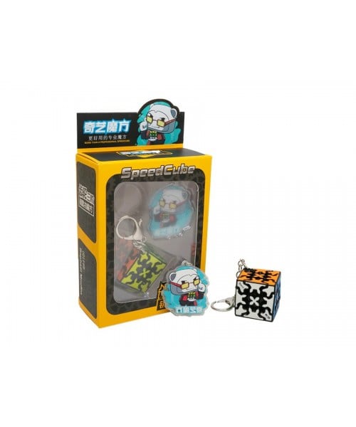 Cubo de Rubik Qiyi Llavero Gear Cube 3x3