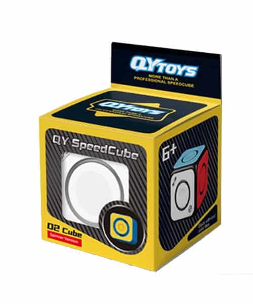 Cubo de Rubik Qiyi O2 Spinner cube negro