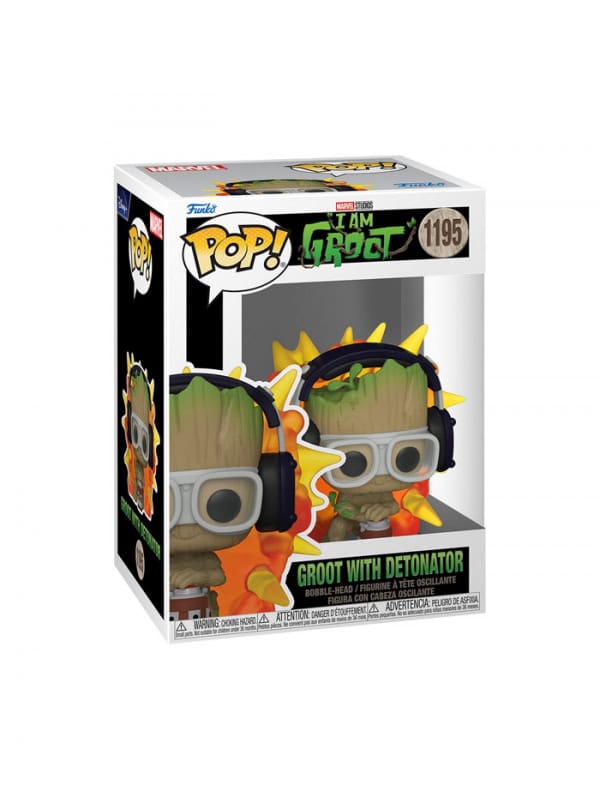 Funko POP! Yo Soy Groot - Groot W/ Detonator Marvel