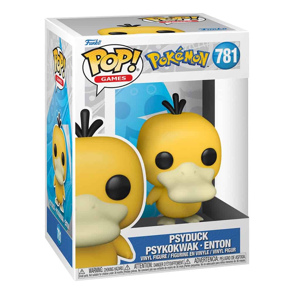 POP! Games Vinyl Pokemon 781 Figura Psyduck (EMEA) 9 cm