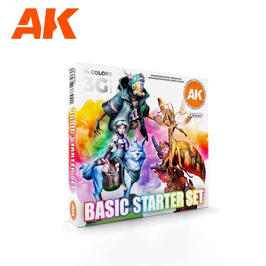 Ak11775 Basic Starter Set 14 Colors Selected By Josedavinci