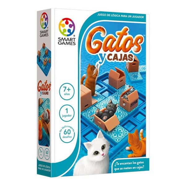 SMART GAMES GATOS Y CAJAS
