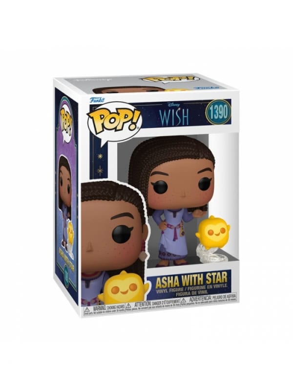Funko Pop! Vinyl & Buddy: WISH- Asha With Star - Disney