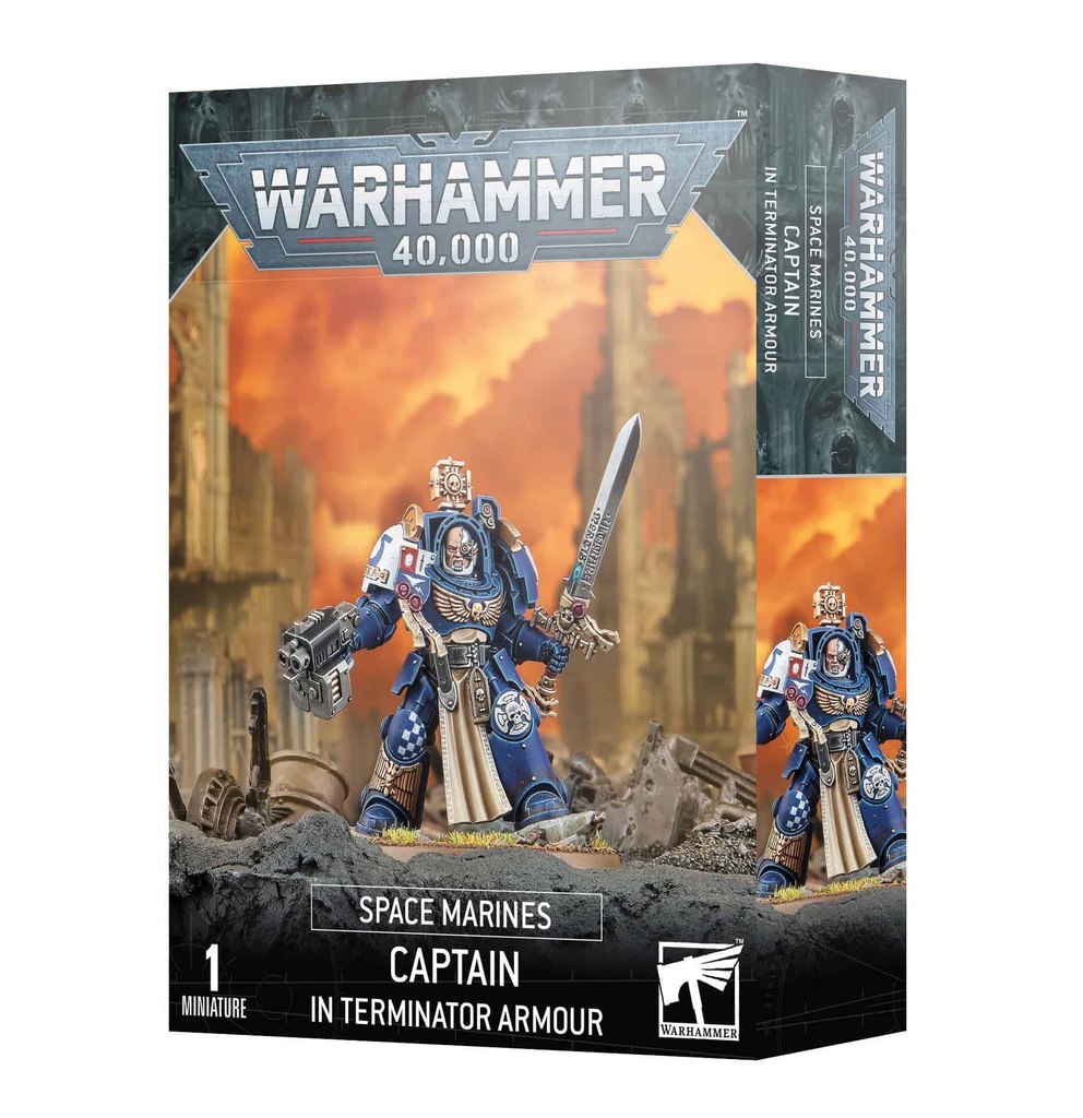 [5011921201327] Space Marine Captain in Terminator Armour