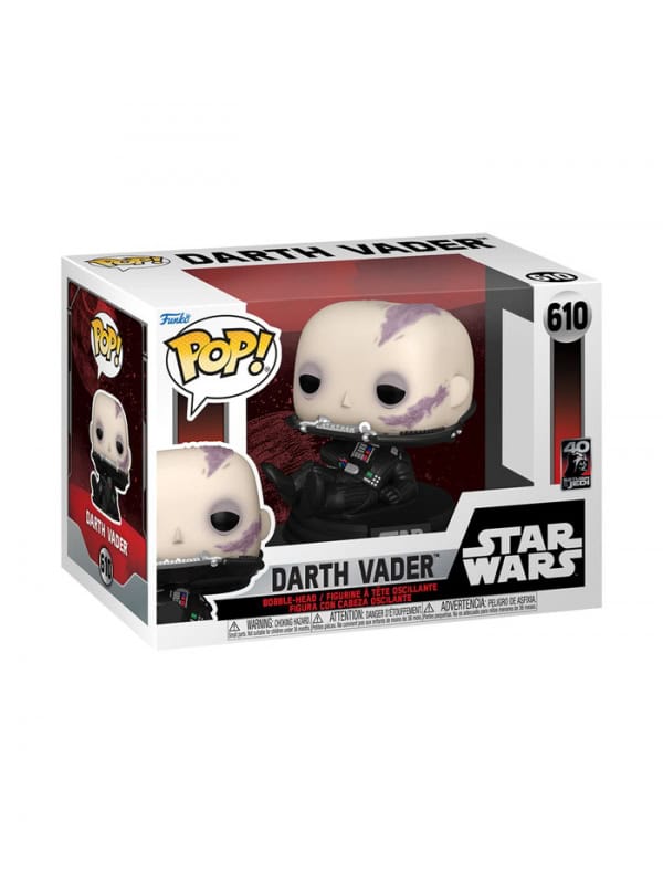 Funko POP! El Retorno Del Jedi 40th- Vader (Unmasked) Star Wars