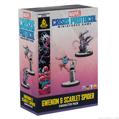 Marvel Crisis Protocol Gwenom &amp; Scarlet Spider