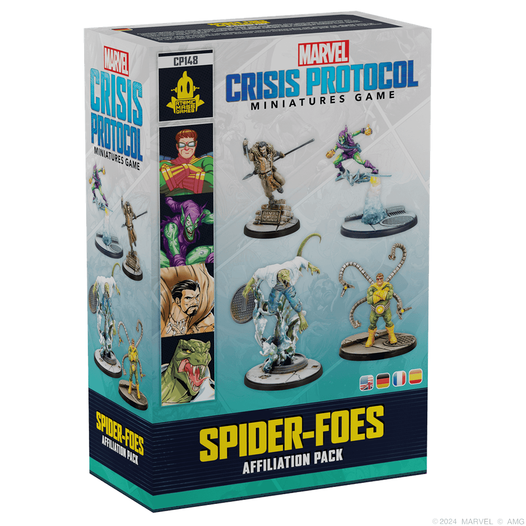 Marvel Crisis Protocol spider-Foes Affiliation Pack