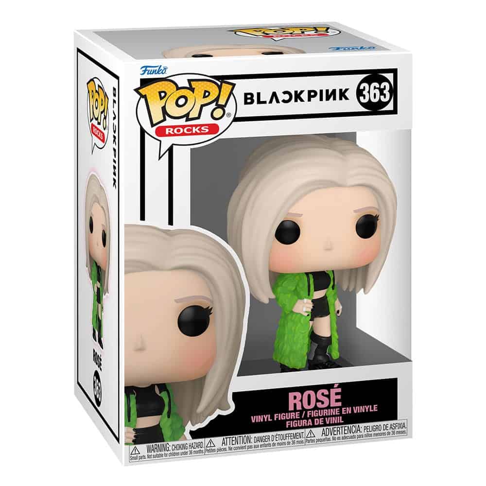 Blackpink POP! Rocks Vinyl Figura Rose 9 cm