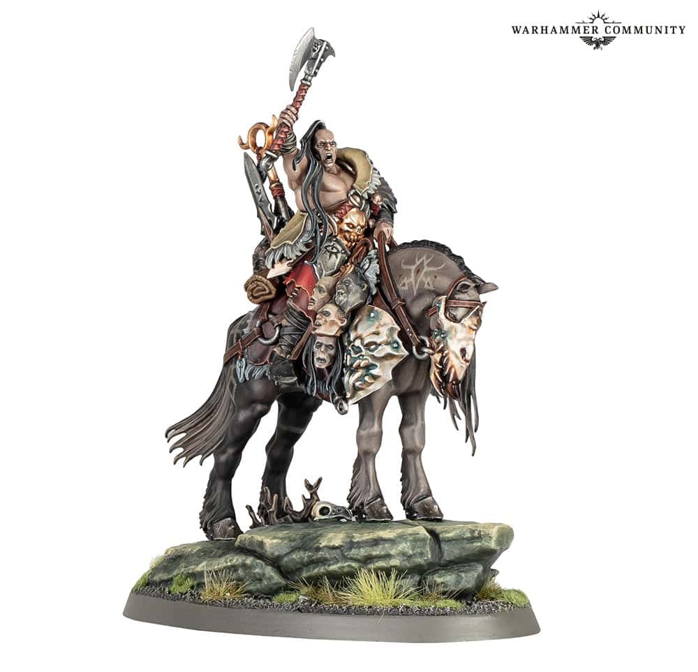 Darkoath Chieftain on Warsteed
