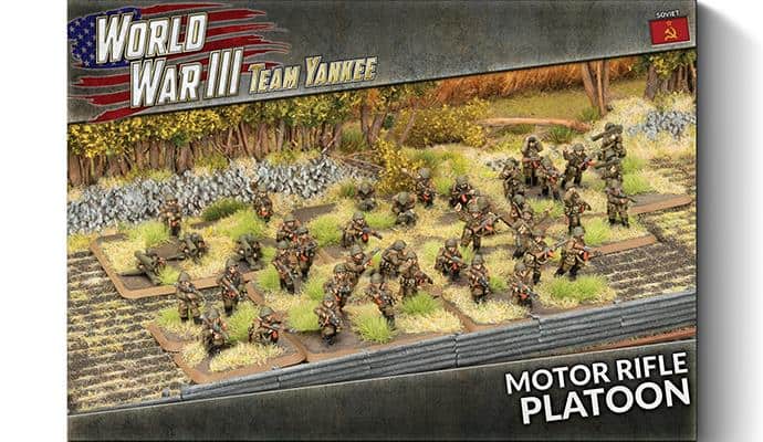 World War III Soviet Motor Rifle Platoon (x40 figs plastic)
