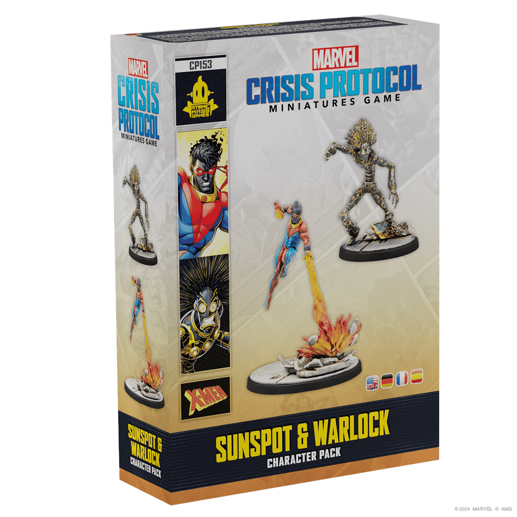 Marvel Crisis Protocol MCP: Sunspot & Warlock