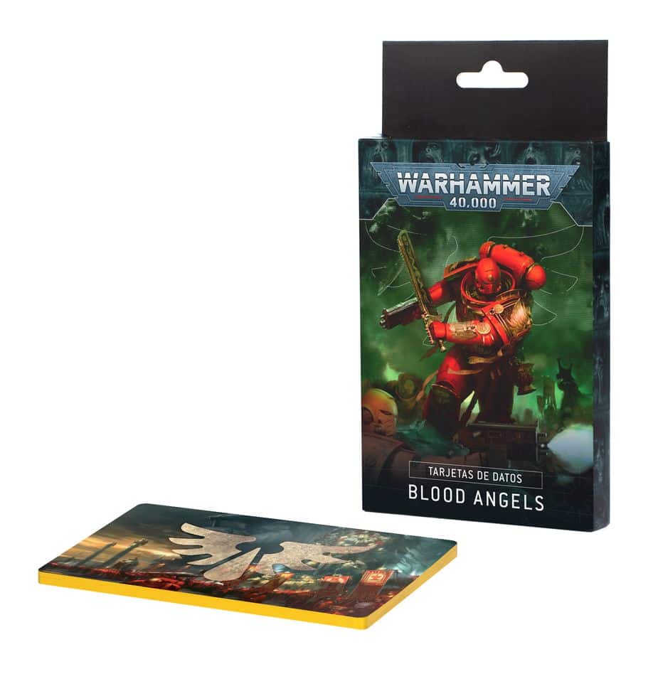 TARJETAS DE DATOS: BLOOD ANGELS (ESPANOL)