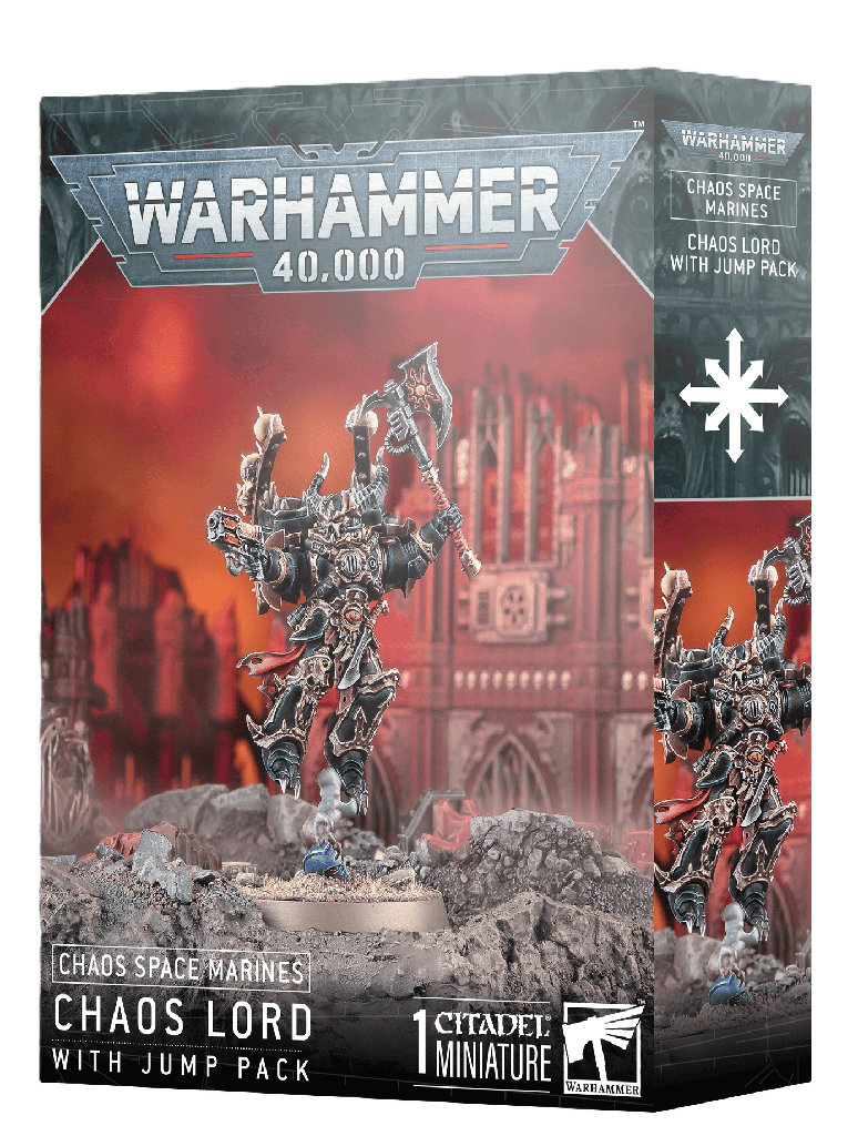 Chaos Space Marines: Señor Del Caos Con Propulsor De Salto