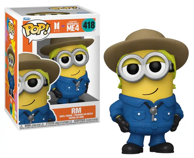 Funko Pop! Vinyl Minions x BTS - RM - Minions 418