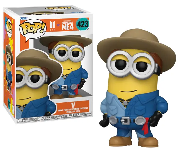 Funko Pop! Vinyl Minions x BTS - V - Minions 423