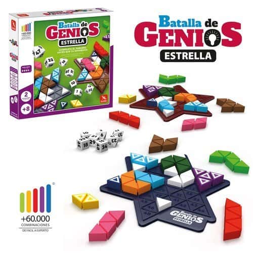 JUEGO DE MESA BATALLA DE GENIOS STARS