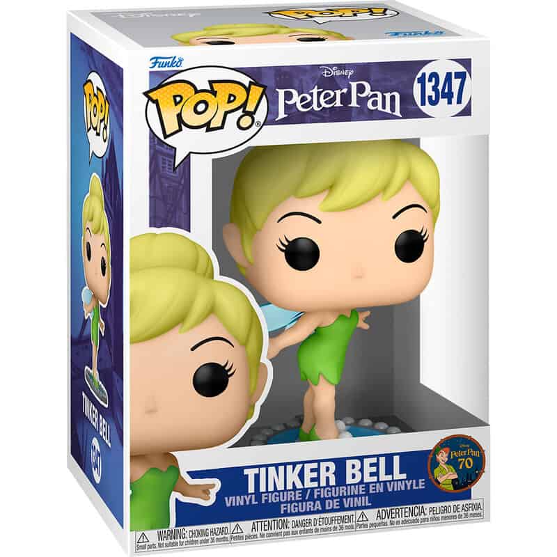 Figura POP Disney Peter Pan 1347 70th Anniversary Tinker Bell