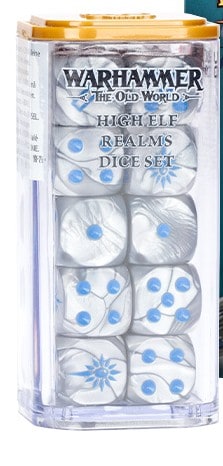 THE OLD WORLD: HIGH ELF REALMS DICE
