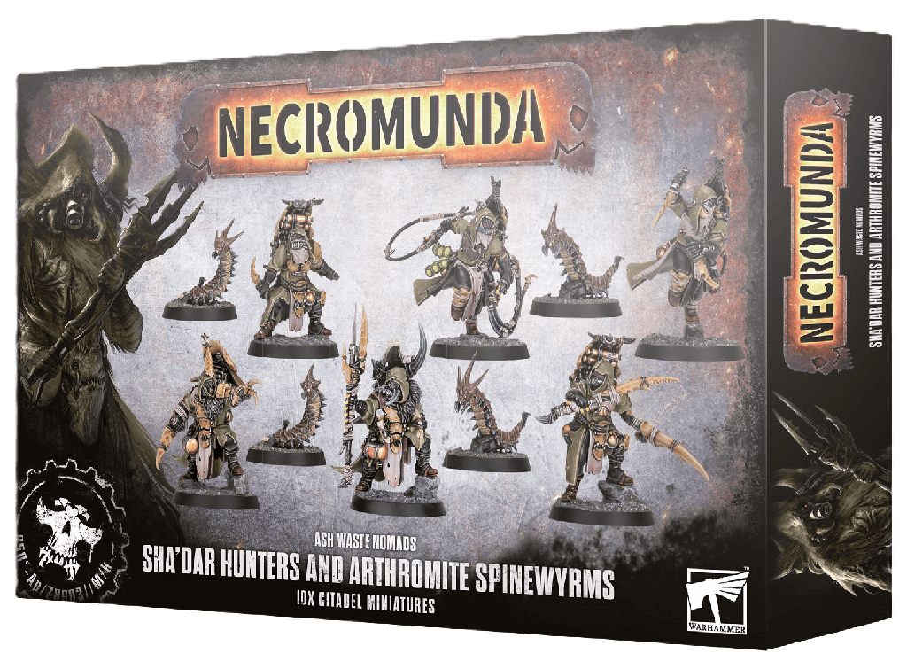 [301-56] Necromunda: Sha'Dar Hunters & Arthromite Spinewyrms