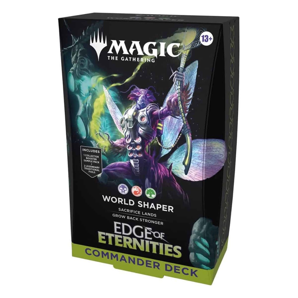 Magic the Gathering El Confin de la Eternidad Mazo de Commander Moldeador de Mundos (Espanol)