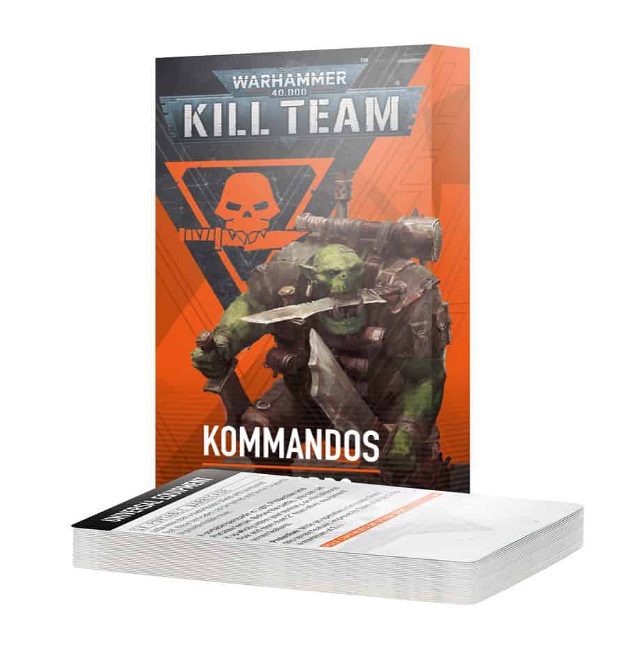 Kill Team: Kommandos – Datacards (Ingles)