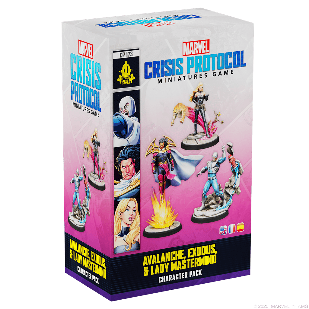 Marvel Crisis Protocol: MCP: Avalanche, Exodus &Lady Mastermind