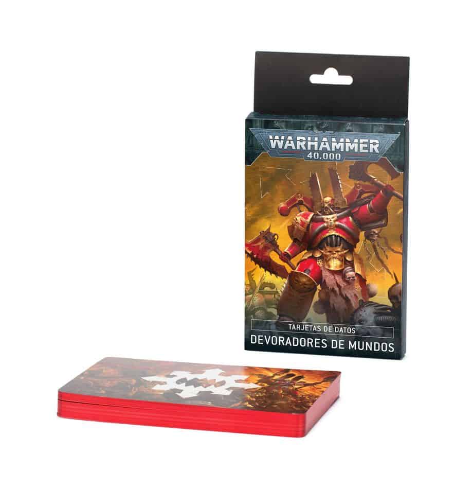 World Eaters Datasheet Cards Espanol