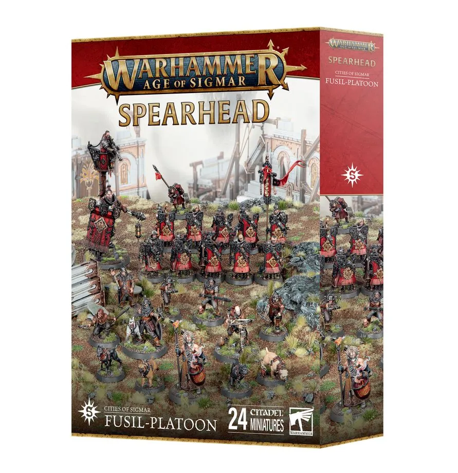 [70-862] Punta de lanza: Cities of Sigmar – Sección de Fusilería