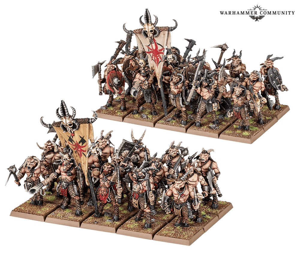 BEASTMEN BRAYHERDS: GOR HERD