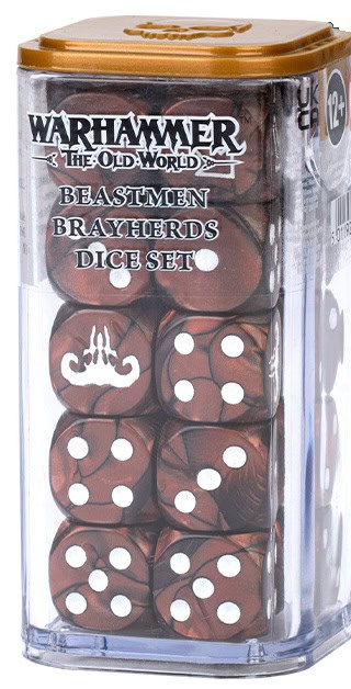THE OLD WORLD: BEASTMEN BRAYHERDS DICE