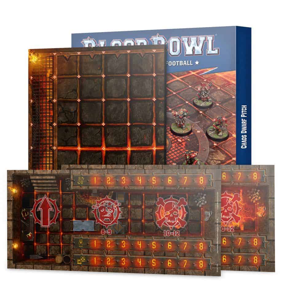 BLOOD BOWL: CHAOS DWARF PITCH