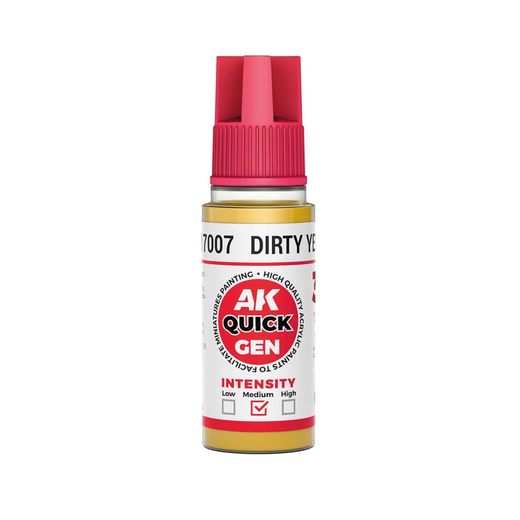 AK17007 DIRTY YELLOW  18 ml