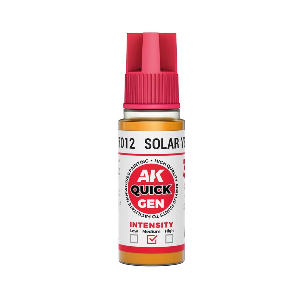AK17012 SOLAR YELLOW  18 ml