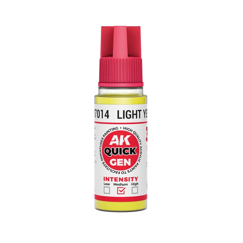 AK17014 LIGHT YELLOW  18 ml