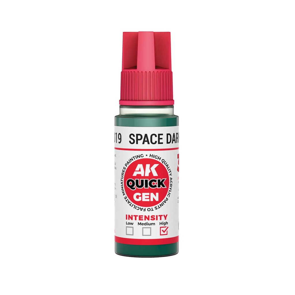 AK17019 SPACE DARK GREEN  18 ml
